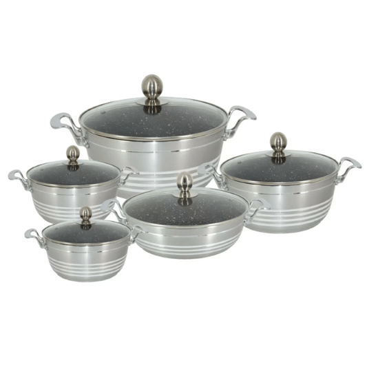 KALA 10pcs heavy pot sets(7.66kg)