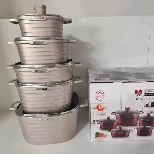 10-Piece Square Casserole Set
