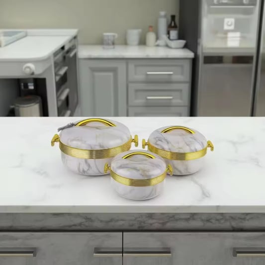 ABS + Stainless Steel Food Warmer Set