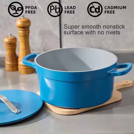 Aluminium Alloy Cookware Set with Milk Pot and Frying Pans