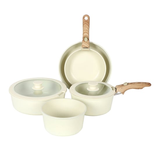 12pcs stainless steel cookware set with 16-18-20-24cm casserole/ 24cm fry pan/ 3L kettle