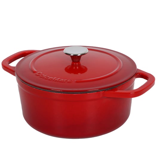 25*11cm red cast iron pot