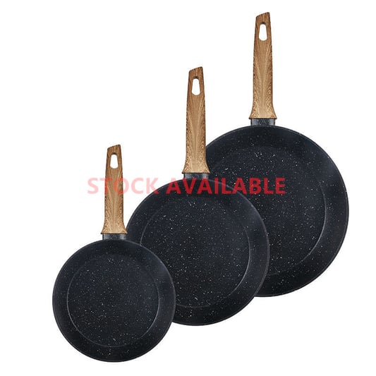 KALA 3PCS/SET 20-24-28cm fry pan