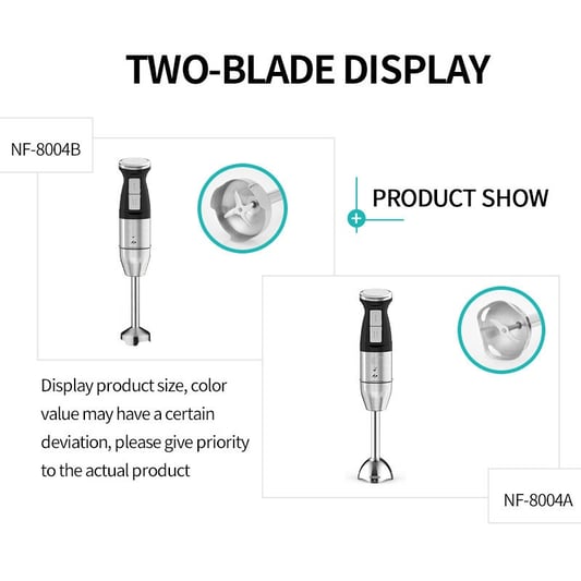 S/S304 grinding blade and S/S201 body blender for food