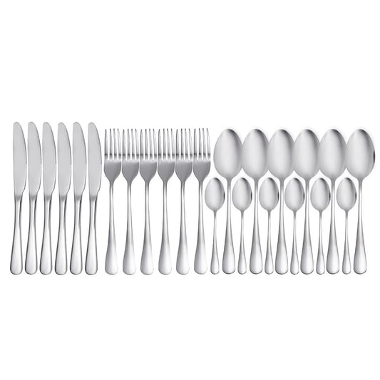 24pcs 410SS silver kitchen tools