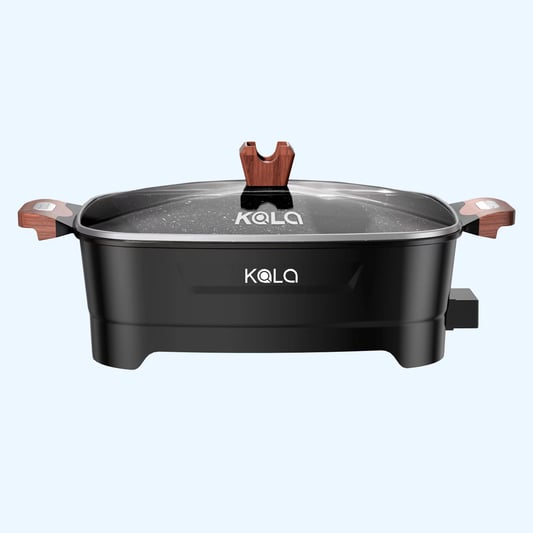 Large capacity 12L cast aluminium electrical pot