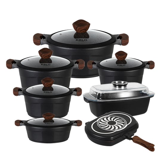 KALA 14pcs/set cookware set