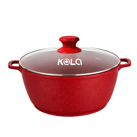 KALA 6pcs/set 36-40-44cm ceramic coating casserole set