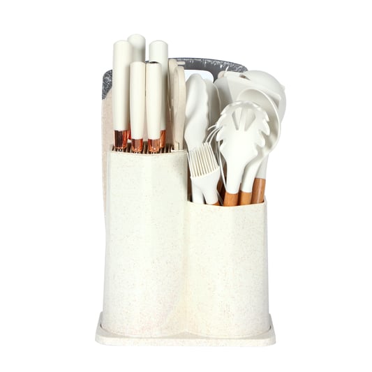 19pcs silicone kitchen utensils set