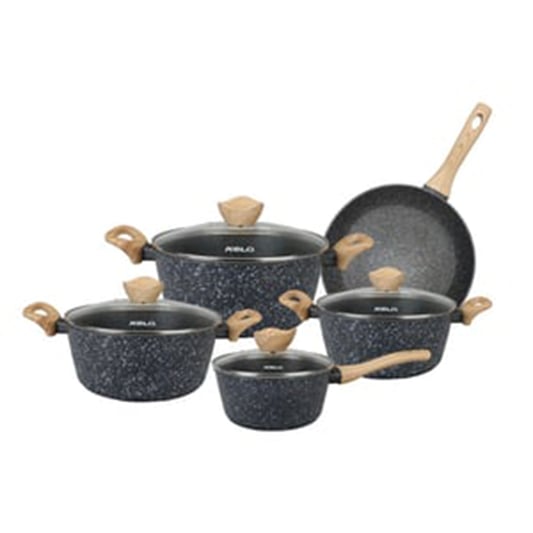 KALA 9PCS cookware sets with induction bottom