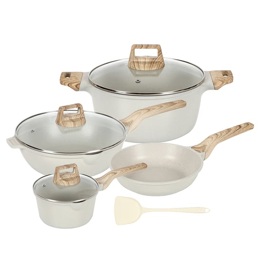 8pcs healthy and stylish cookware set